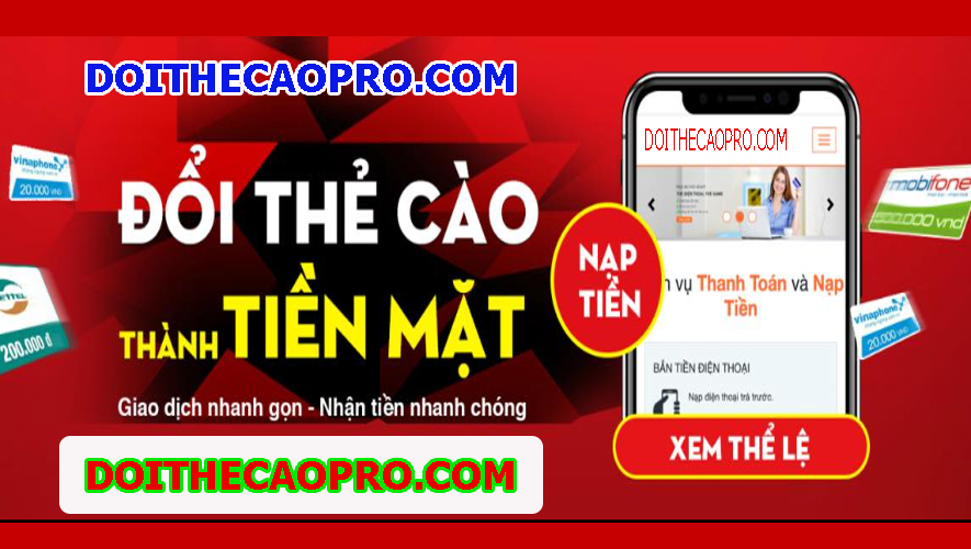  Đổi thẻ cào điện thoại sang thẻ Zing: Bí quyết dễ dàng tại Doithecaopro.com